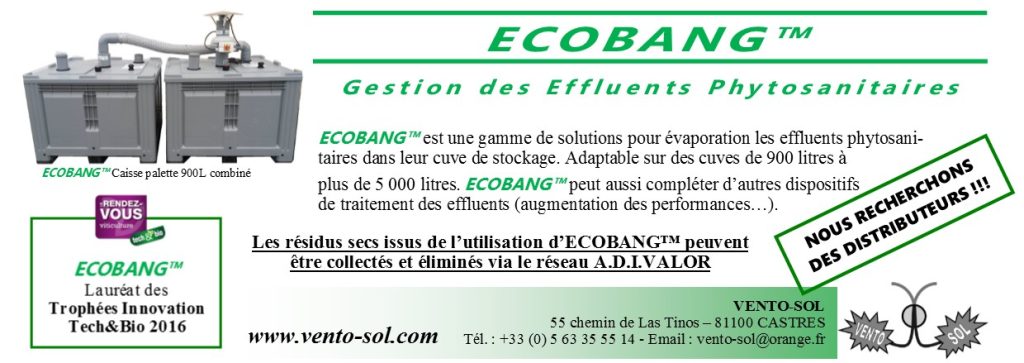 design Ecobang - recherche distributeurs